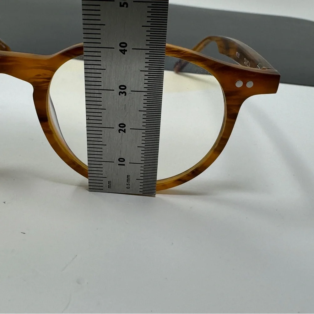 KREWE Tortoiseshell Round Eyeglass Frames - Picture 10 of 11